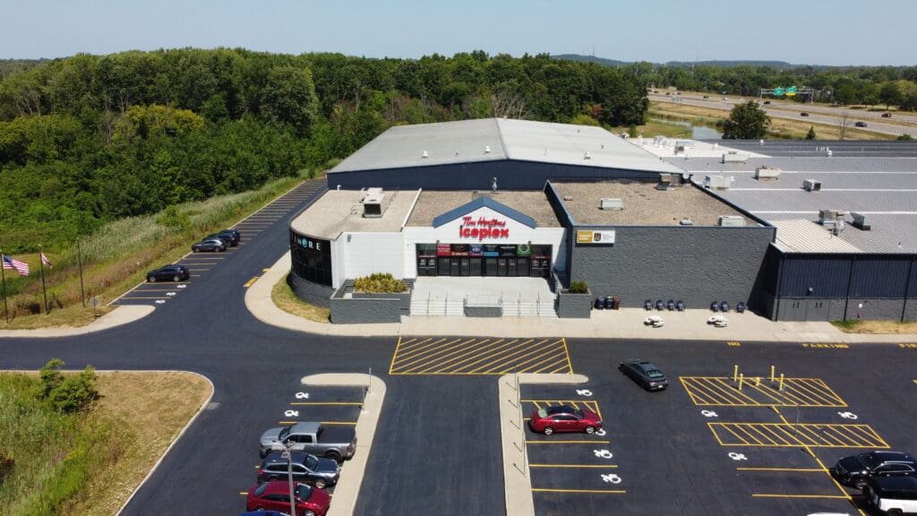 tim-hortons-iceplex-aerial-entrance